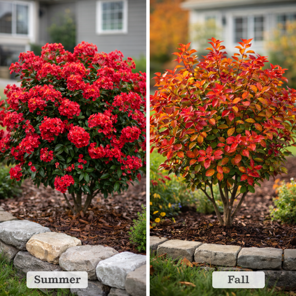 Crape Myrtle Cherry Dazzle